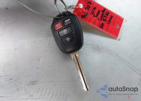 2016 Toyota Corolla S Plus z USA, uszkodzony, nr VIN 2T1BURHE4GC578720